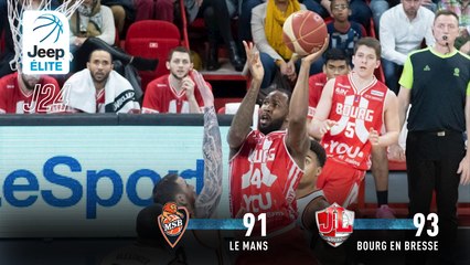 Jeep® ÉLITE : Le Mans vs Bourg-en-Bresse (J24)