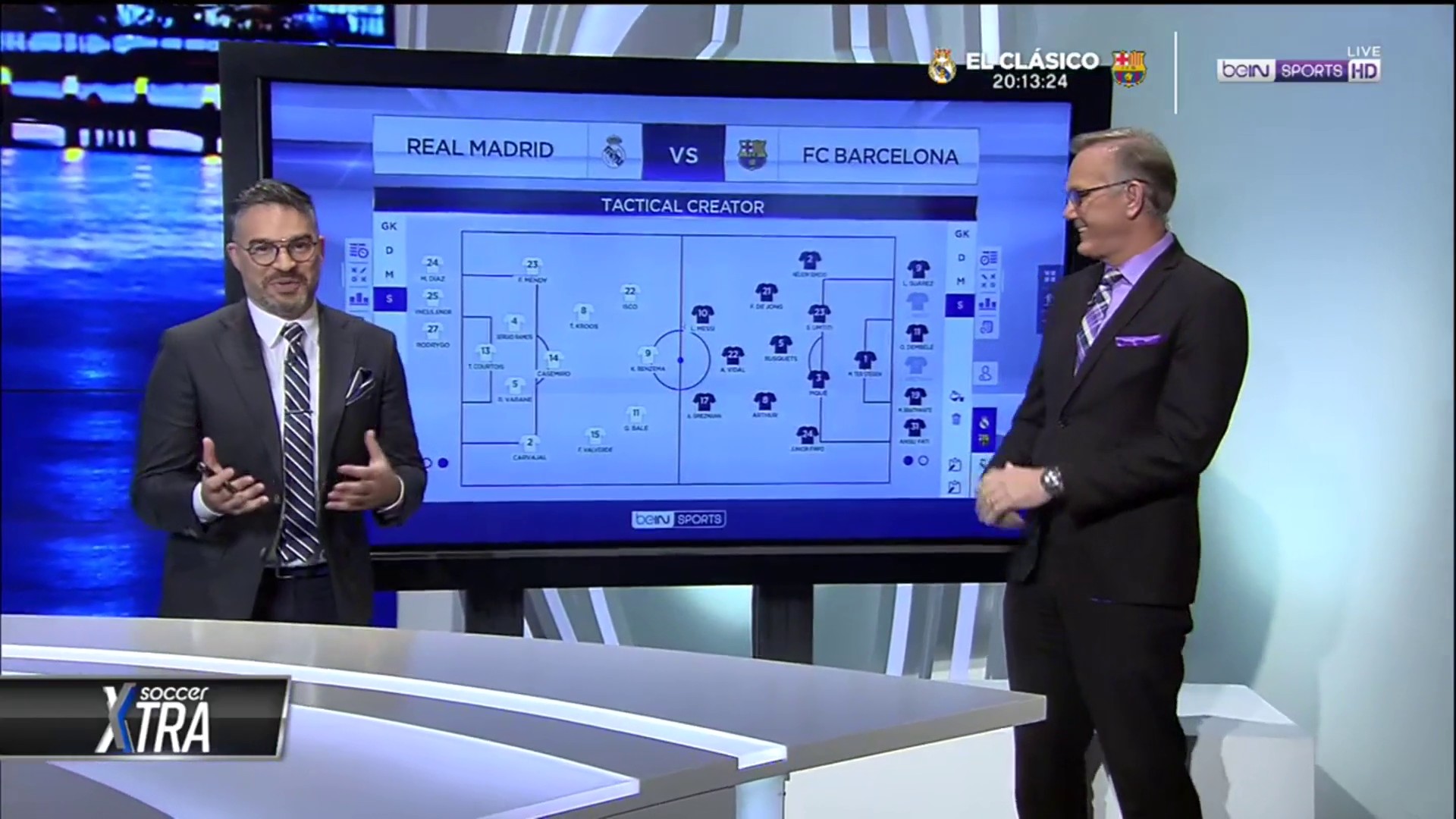 Andres Cordero And Gary Bailey Tactically View El Clasico