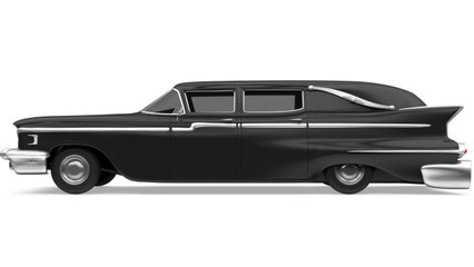 Thief Steals Hearse, Body Goes Along For Car Chase
