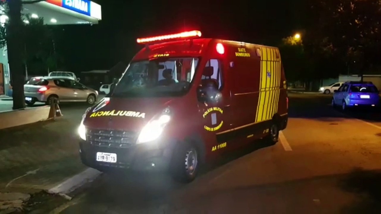 Ciclista fica ferido em acidente no Bairro Santo Onofre