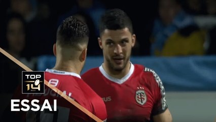 TOP 14 - Essai Pierre FOUYSSAC (ST) - Bayonne - Toulouse - J17 - Saison 2019/2020