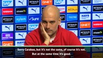 The EFL Cup is good...but it's not the same as winning the Premier League! - Guardiola