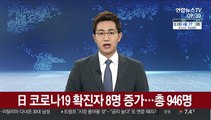 日 코로나19 확진자 8명 증가…총 946명