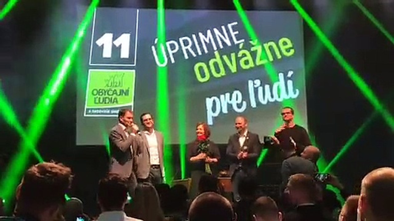 ZÁZNAM: Volebná noc v centrále OĽaNO-4