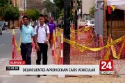Barranco: vecinos denuncian robos constantes a pasajeros de vehículos