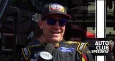 Clint Bowyer fastest at Auto Club Speedway qualifying