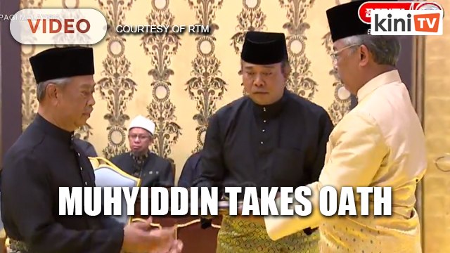 Muhyiddin sworn in as 8th Prime Minister