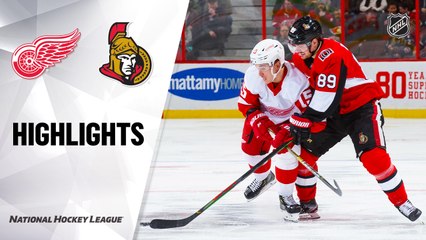 NHL Highlights | Red Wings @ Senators 2/29/2020