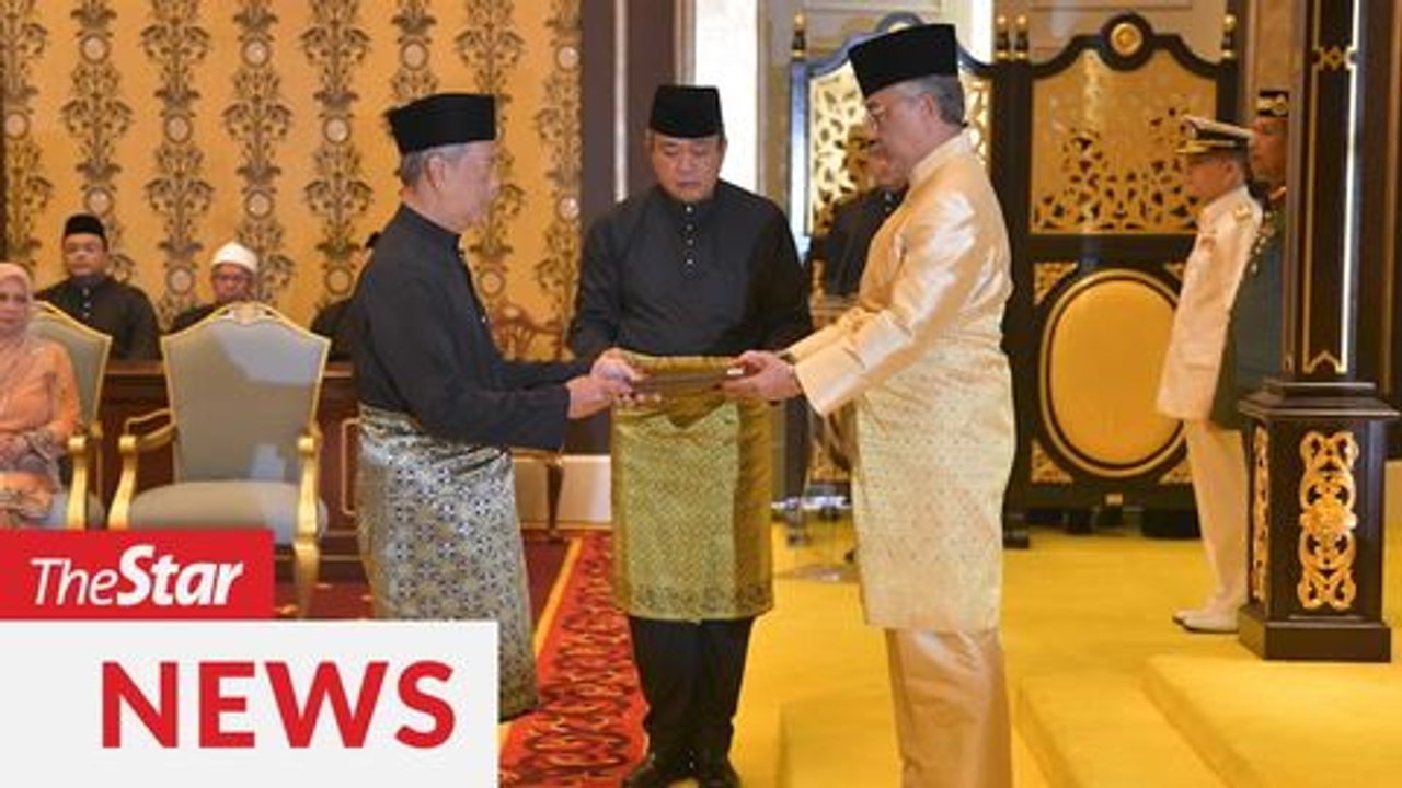 Muhyiddin sworn in as Malaysia's eighth Prime Minister