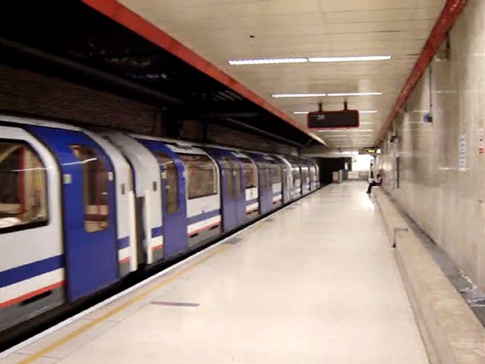 Train entering depot