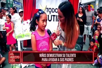 Todo por mis útiles: mini casting de talentos para ayudar a sus padres