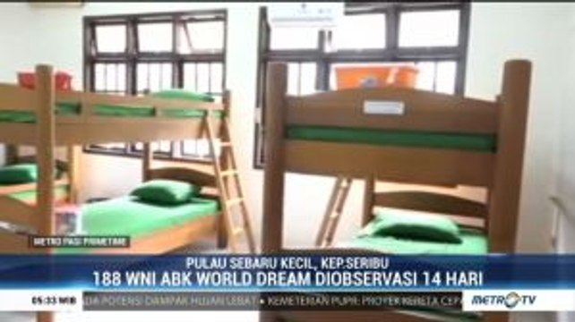 Melihat Fasilitas Kamar WNI Kru Kapal World Dream di Pulau Sebaru