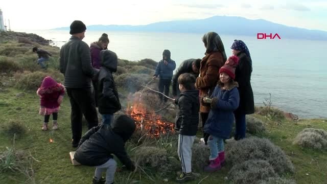 Çanakkale ayvacık -can güvenlikleri olmayan göçmenleri sahil güvenlik kurtardı-5