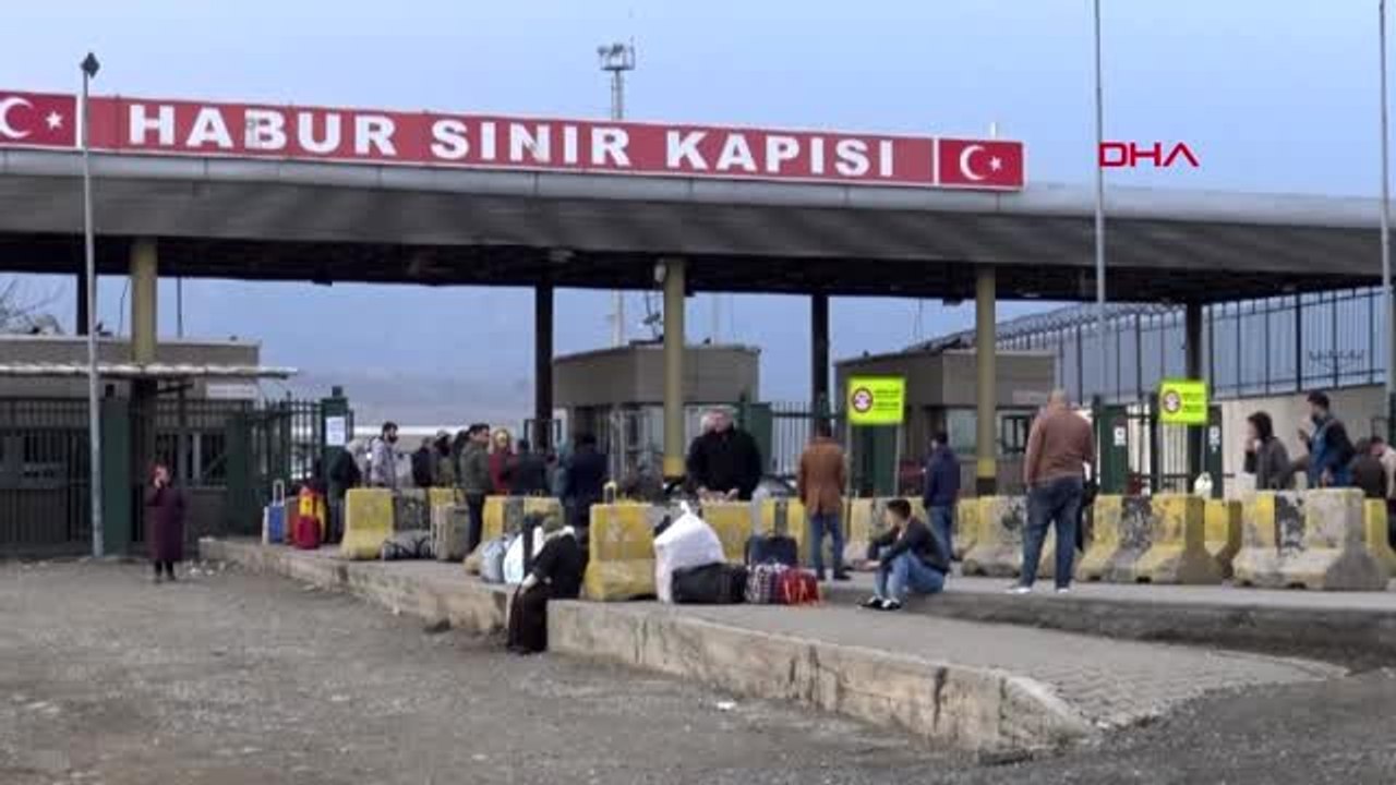 Şırnak habur sınır kapısı, 'koranavirüs' nedeniyle kapatıldı - Dailymotion  Video