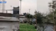تسجيل مصور لمحاصرة ميليشيا حزب الله لنقطة تركية شمال سوريا