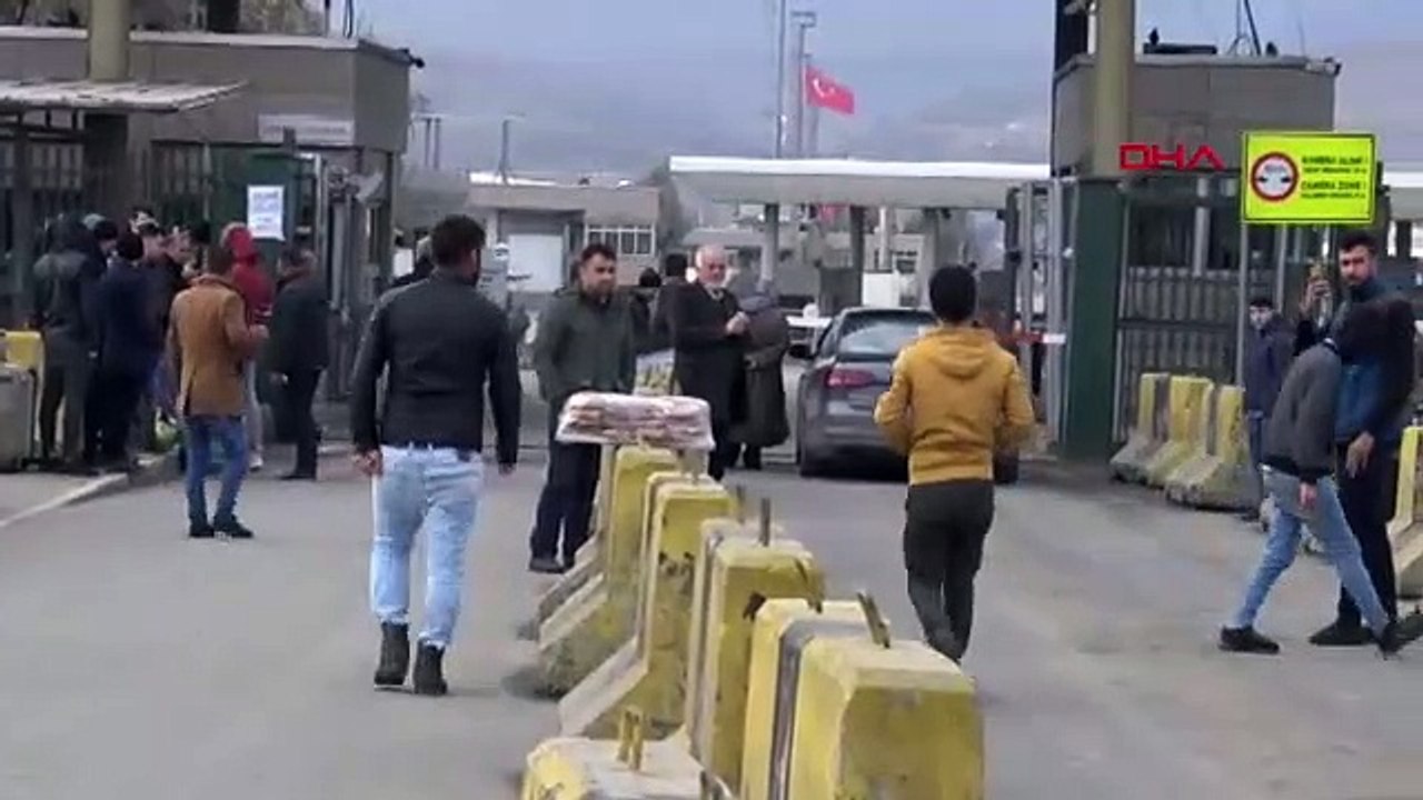 Habur Sınır Kapısı, ‘koranavirüs’ nedeniyle kapatıldı