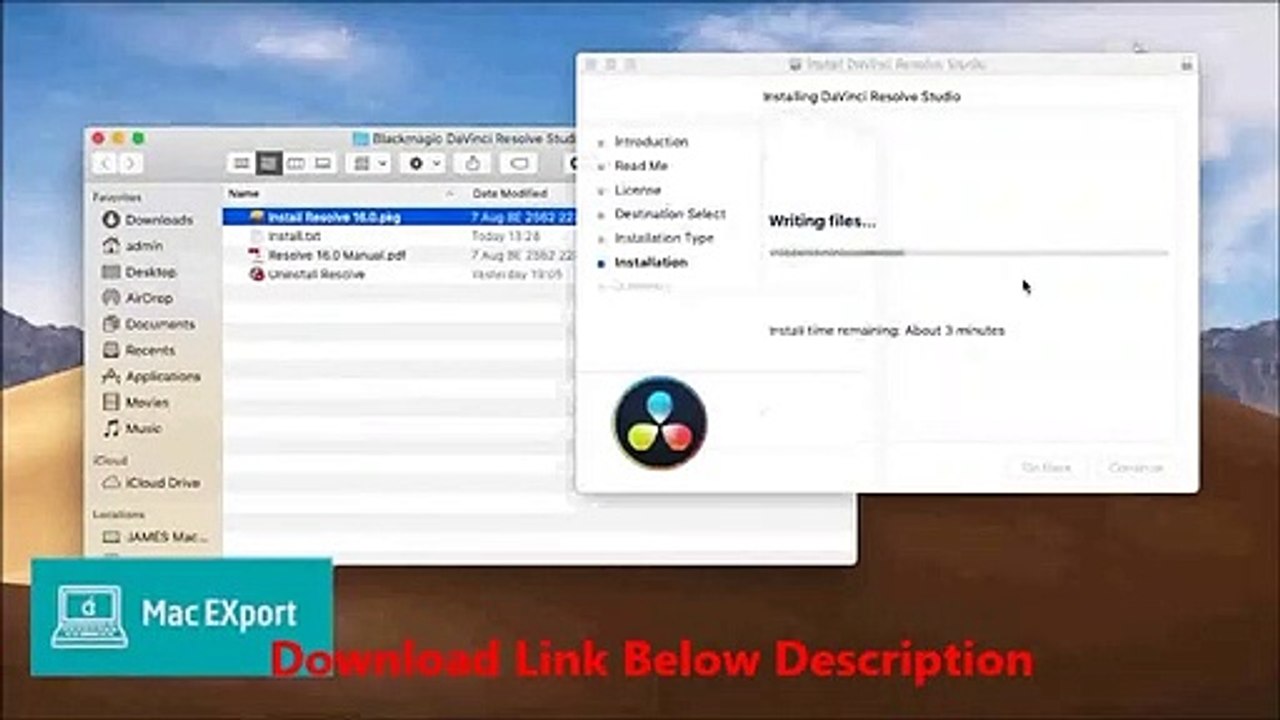 DaVinci Resolve Studio 2020 Mac Crack