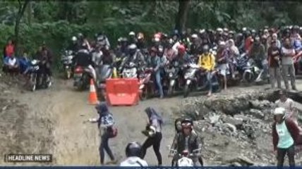 Jalur Cianjur-Bogor via Jonggol Tertutup Longsor