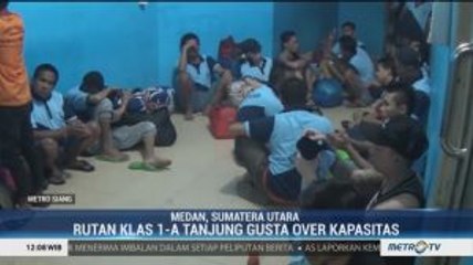 300 Napi Tanjung Gusta Mendadak Dipindahkan ke Lapas Medan