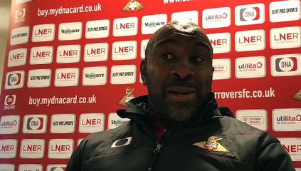 Darren Moore on giving youth a chance at Doncaster Rovers