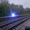 Lightning Plasma Ball on train tracks