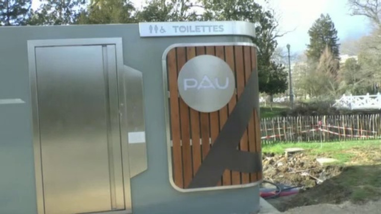 LES SCOOPS DE MICHOU W-D.D. - 26 FÉVRIER 2020 - PAU - NOUVEAU LOOK DES TOILETTES DU PARC BEAUMONT