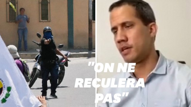Au Venezuela, Juan Guaido affirme s’être fait tirer dessus en pleine manifestation contre Nicolas Maduro