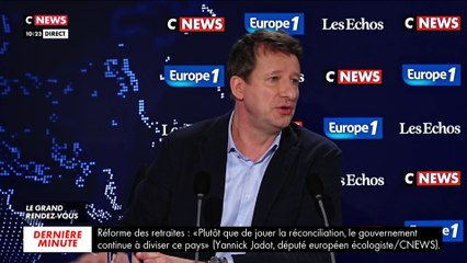 Yannick Jadot : «Aujourd'hui, les Français ont compris que l'écologie est une opportunité pour l'économie et pour l'emploi» dans #LeGrandRDV