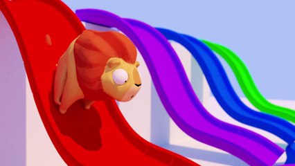 TEACH your toddler ENGLISH COLOR NAMES with Lion