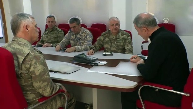 Akar: '(İdlib'de) Meşru müdafaa kapsamında hedefimiz sadece birliklerimize saldıran rejim askerleri ve unsurları olacaktır' - HATAY