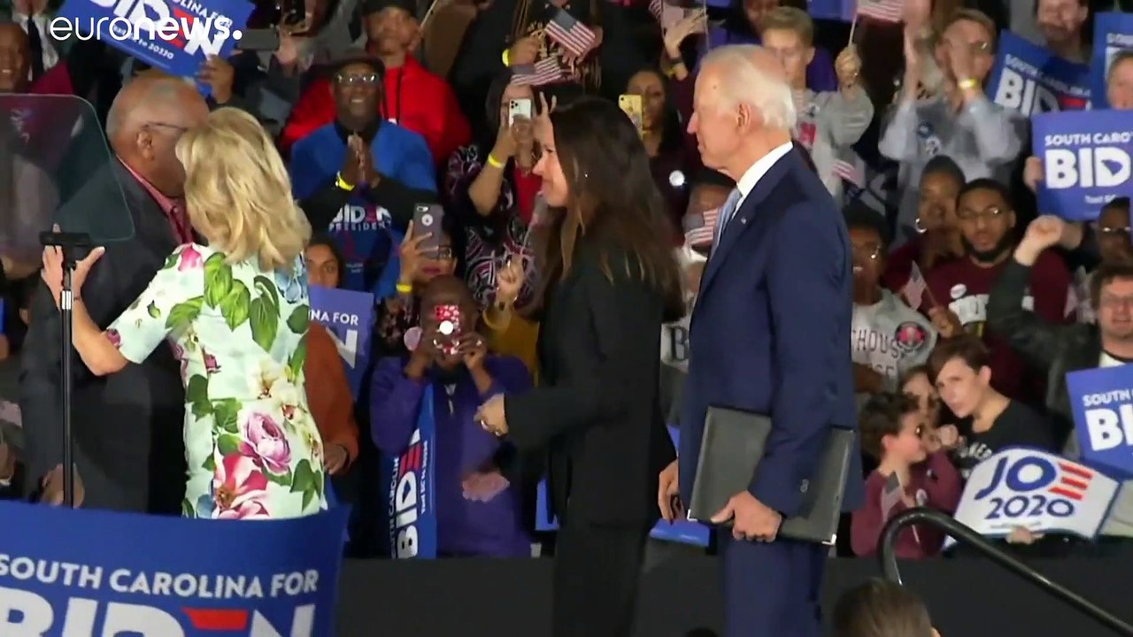 South carolina: biden siegt und warnt vor sanders' "revolution"