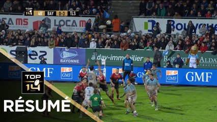 TOP 14 - Résumé Bayonne-Toulouse: 20-10 - J17 - Saison 2019/2020