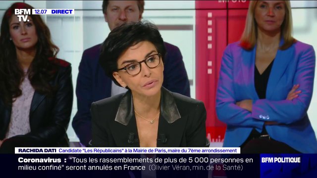 Coronavirus: Soit on a mal anticipé, soit on a mal écouté les médecins estime Rachida Dati