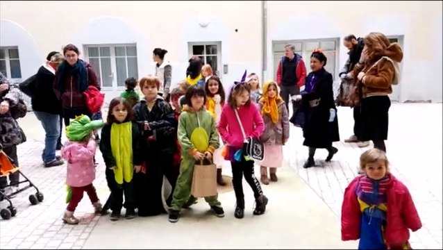 Besançon : jour de carnaval des enfants et chasse aux bonbons avec Tambour Battant