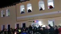 Almanya'da, hanau'daki ırkçı saldırı karşıtı yürüyüş