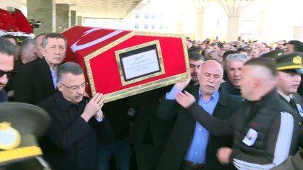 İdlib şehidi Uzman Onbaşı Halil Çankaya son yolculuğuna uğurlandı (1) - ANKARA