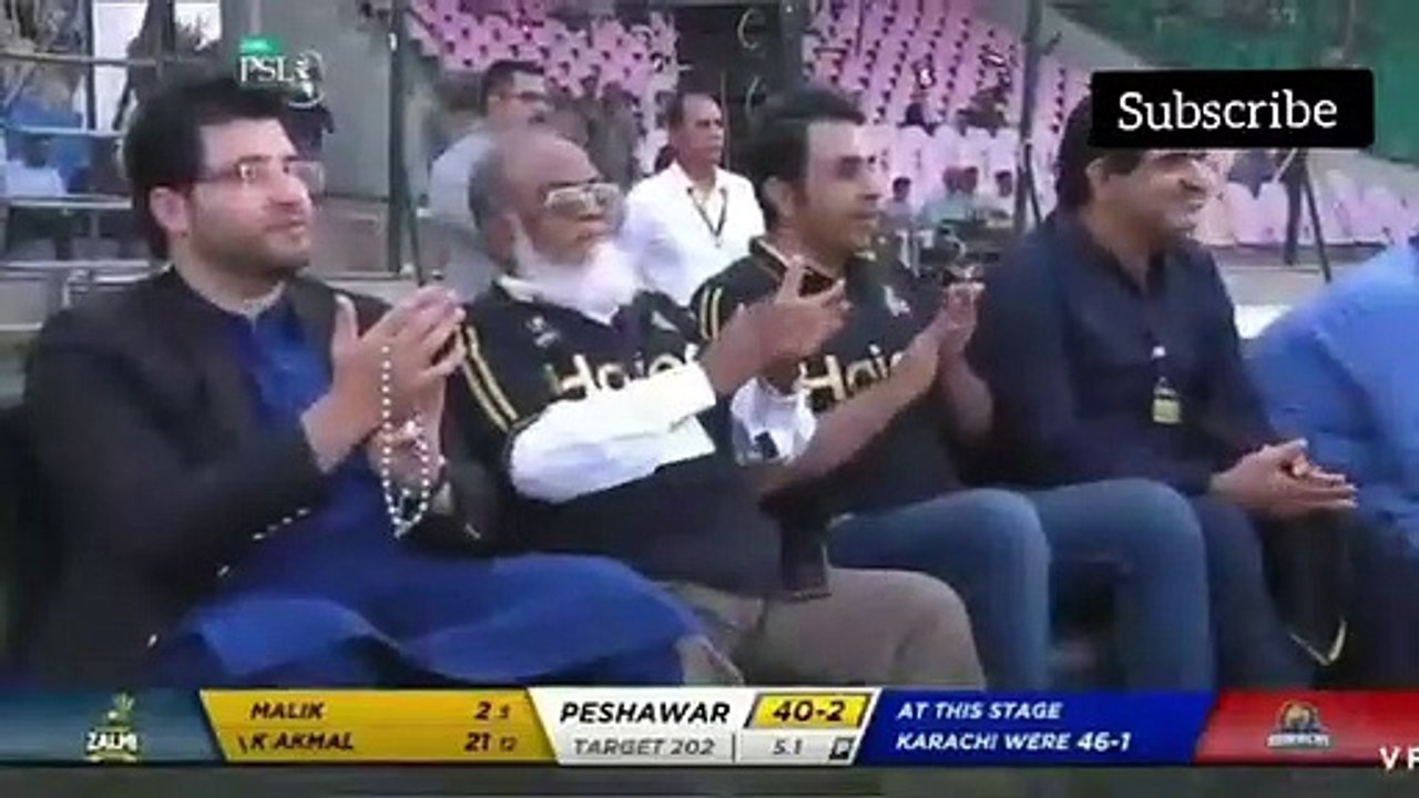 Peshawar zalmi vs karachi kings | psl 5 highlights