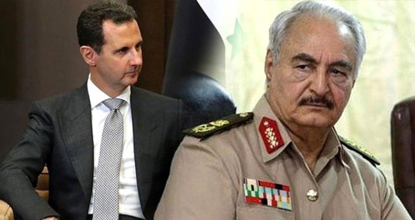 Darbeci Hafter'e bağlı üst düzey heyet, Esed rejimi yetkilileriyle görüştü