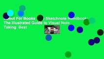 About For Books  The Sketchnote Handbook: The Illustrated Guide to Visual Note Taking  Best