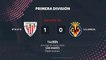 Resumen partido entre Athletic y Villarreal Jornada 26 Primera División