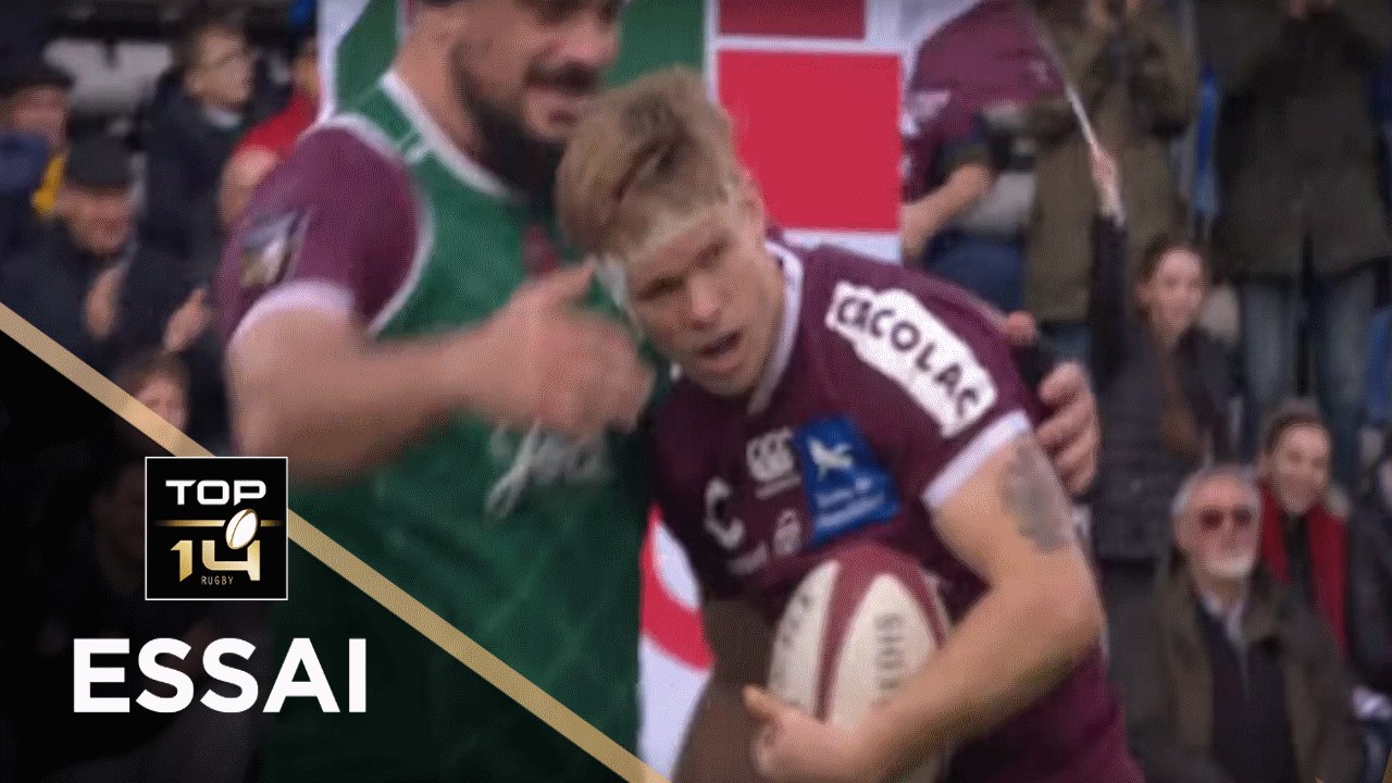 TOP 14 - Essai Blair CONNOR (UBB) - Bordeaux-Bègles - Castres - J17 - Saison 2019/2020