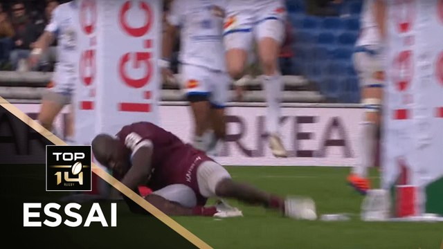 TOP 14 - Essai Mahamadou DIABY (UBB) - Bordeaux-Bègles - Castres - J17 - Saison 2019/2020