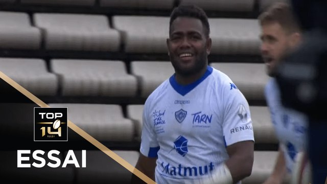 TOP 14 - Essai Filipo NAKOSI (CO) - Bordeaux-Bègles - Castres - J17 - Saison 2019/2020