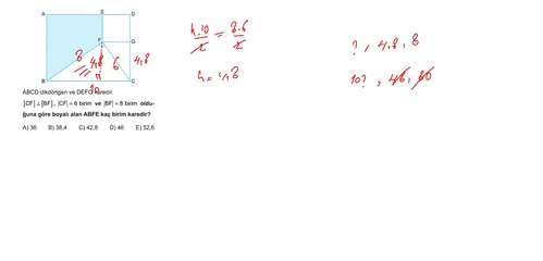 Sıradışı Analiz Yayınları TYT 7. Deneme Sınavı - Matematik 36.  Soru