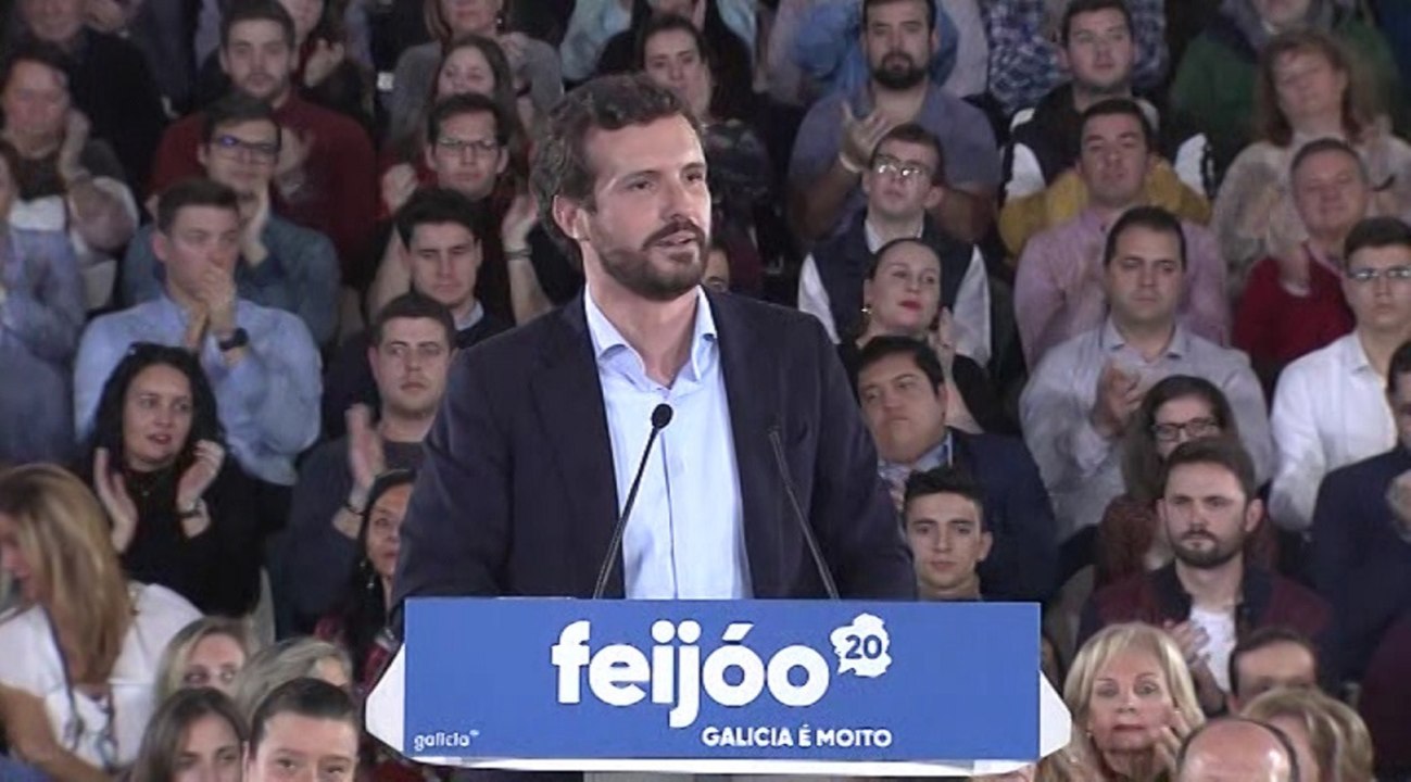 Casado afea a Sánchez que vaya a Euskadi a "meterse con Feijóo"