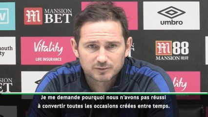 28e j. - Lampard : "Très heureux pour Alonso, mais..."