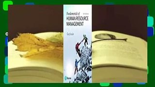 Full E-book  Fundamentals of Human Resource Management  For Free