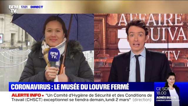 Coronavirus: le musée du Louvre restera fermé ce dimanche, sa réouverture lundi reste incertaine