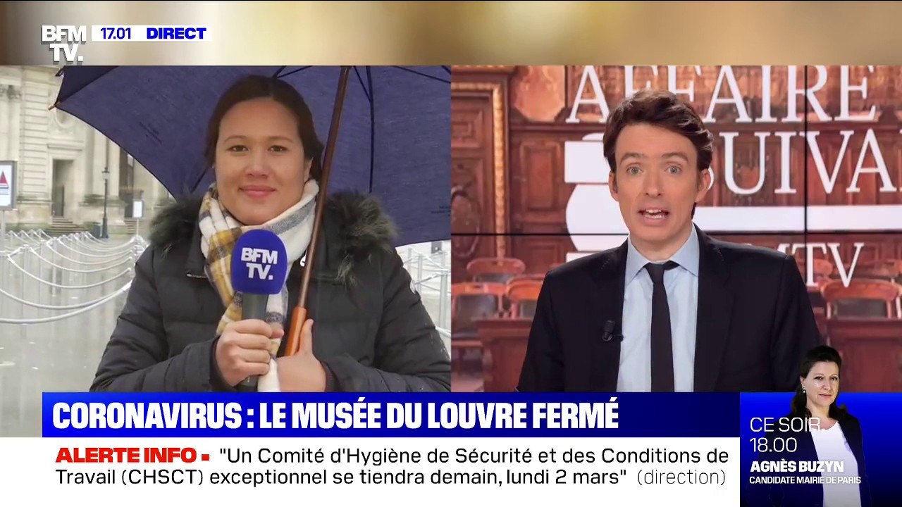 Coronavirus: le musée du Louvre restera fermé ce dimanche, sa réouverture lundi reste incertaine