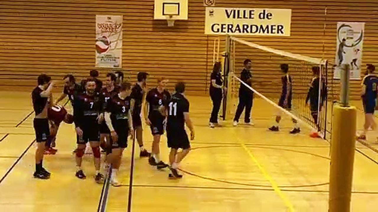 Volley-ball (N3 masculine) : Gérardmer toujours leader de sa poule